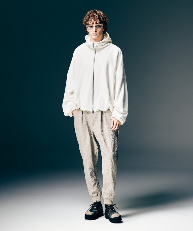 画像10: 【glamb 2026 Spring先行予約】glamb グラム / Crinkle Sarrouel Pants (2色展開) (10)