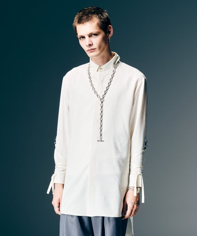 画像14: 【glamb 2026 Spring先行予約】glamb グラム / Blow Long Shirt (3色展開) (14)