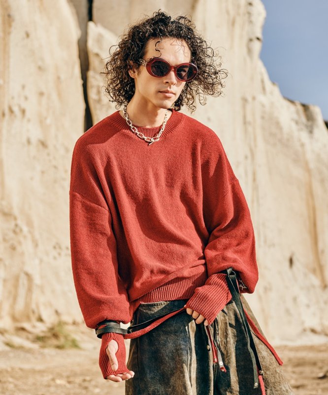 画像17: 【glamb 2026 Spring先行予約】glamb グラム / Blow Leather Tape Strap (2色展開) (17)