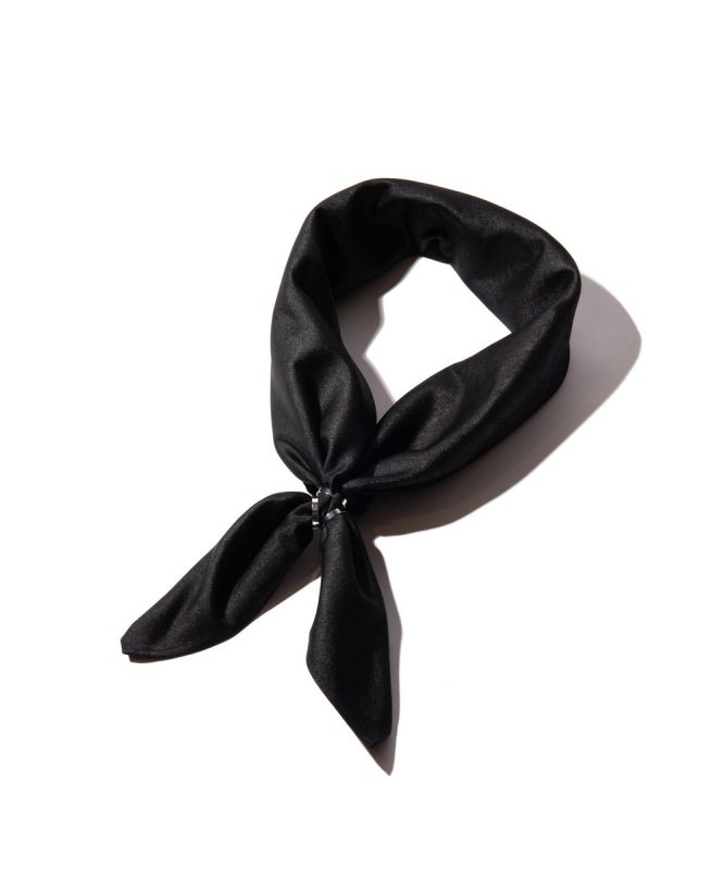 画像4: 【glamb 2026 Spring先行予約】glamb グラム / Oversized Glossy Scarf (2色展開) (4)