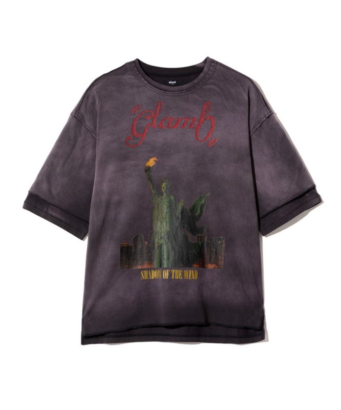 画像2: 【glamb 2026 Spring先行予約】glamb グラム / Shadow of Liberty T-Shirt (2色展開) (2)