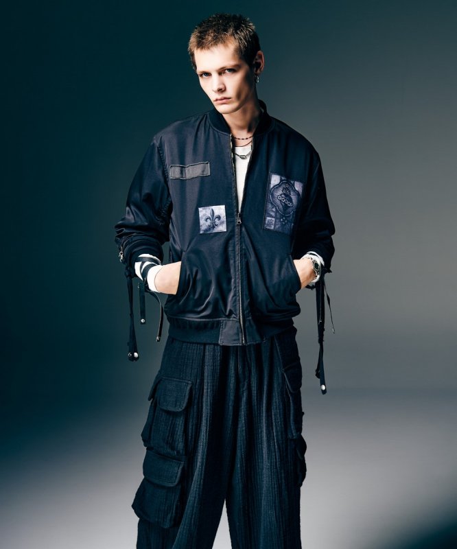 画像27: 【glamb 2026 Spring先行予約】glamb グラム / Blow Reversible Bomber Jacket (3色展開) (27)