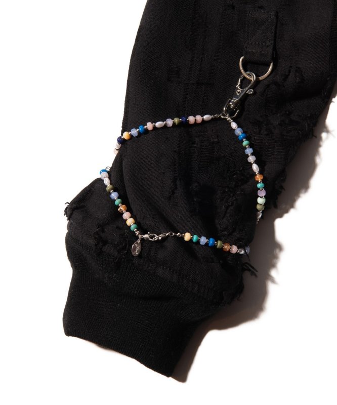 画像2: 【glamb 2026 Spring先行予約】glamb グラム / Blow Beads Chain Strap (1色展開) (2)