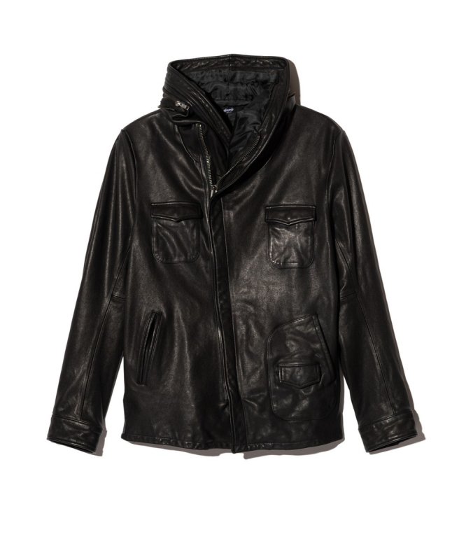 画像4: 【glamb 2026 Spring先行予約】glamb グラム / Carol Rosso Riders Jacket (2色展開) (4)