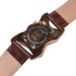 画像4: LAPHONT ラフォン / Ooblong Watch Gold Case Brown Band White Dial (brown / gold) (4)