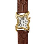 画像1: LAPHONT ラフォン / Ooblong Watch Gold Case Brown Band White Dial (brown / gold) (1)