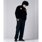 画像5: 【ユニセックス】TAION タイオン / ジャパンスペシャルリバーシブルスカジャンダウンジャケット (black x silver beige) (5)