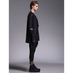 画像8: 【2026SS先行予約】kiryuyrik キリュウキリュウ / Coating High Tension Jersey 3/4 Saruel Pants (1色展開) (8)
