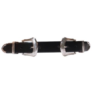 UNISEX】TOGA トーガ / Narrow double buckle bangle (black)の通販