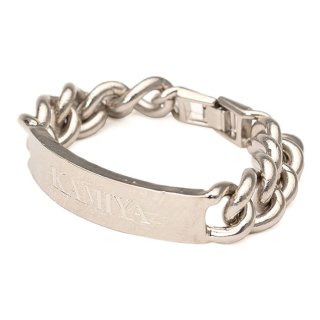 KAMIYA カミヤ　ID Bracelet - SILVER KAMIYA カミヤ / KAMIYA ID Bracelet (silver)の通販－INCENSE(インセンス)