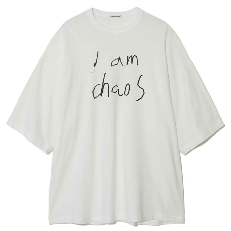希少/人気モデル/OFF-WHITE × UNDERCOVER/Tシャツ/L UNDERCOVER アンダーカバー / UP1F4808 / Tシャツ (off white)の通販