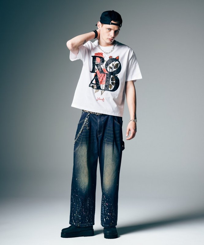 画像9: 【glamb 2026 Summer先行予約】glamb グラム / Velour Road T-Shirt (2色展開) (9)