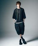 画像14: 【glamb 2026 Summer先行予約】glamb グラム / Marble Pleats Cropped Pants (2色展開) (14)