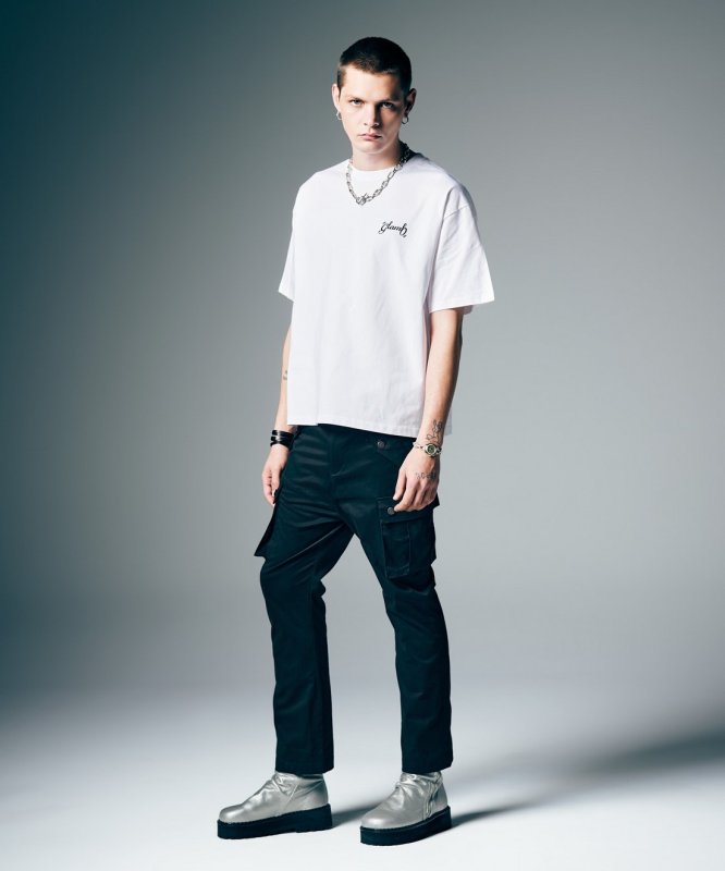 画像9: 【glamb 2026 Summer先行予約】glamb グラム / Floral Spin Logo T-Shirt (2色展開) (9)