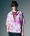 画像8: 【glamb 2026 Summer先行予約】glamb グラム / Abstract Hawaiian Shirt (2色展開) (8)