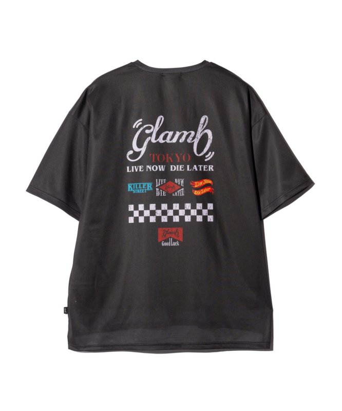 画像4: 【glamb 2026 Summer先行予約】glamb グラム / Good Luck Mesh T-Shirt (2色展開) (4)