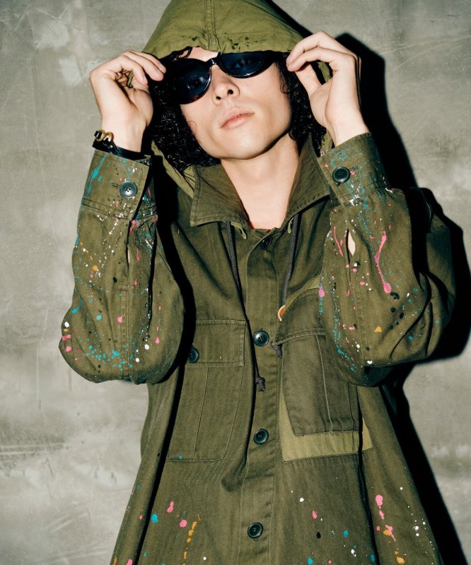 画像21: 【glamb 2026 Summer先行予約】glamb グラム / Remake Hood Military Shirt (2色展開) (21)