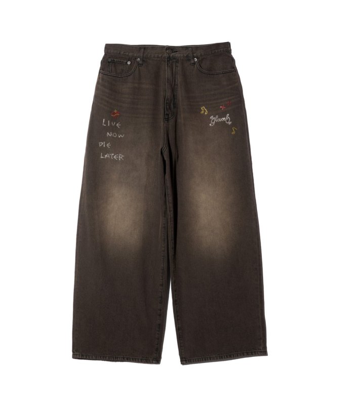 画像3: 【glamb 2026 Summer先行予約】glamb グラム / Studs Wide Denim (2色展開) (3)