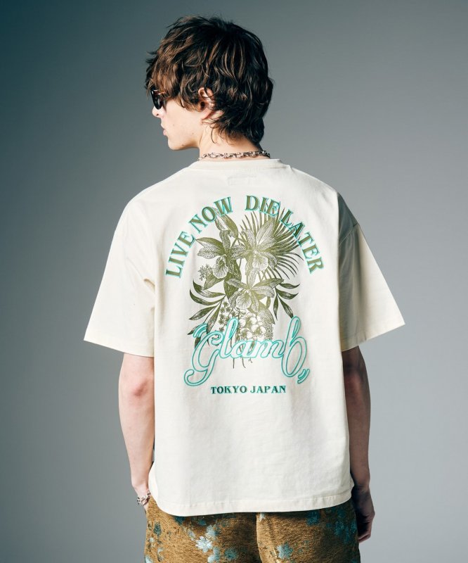 画像7: 【glamb 2026 Summer先行予約】glamb グラム / Spin Logo Surf T-Shirt (2色展開) (7)