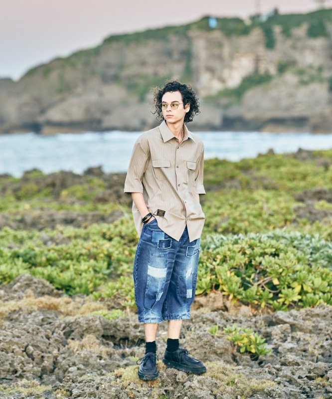 画像20: 【glamb 2026 Summer先行予約】glamb グラム / Oversize Work Shirt (3色展開) (20)