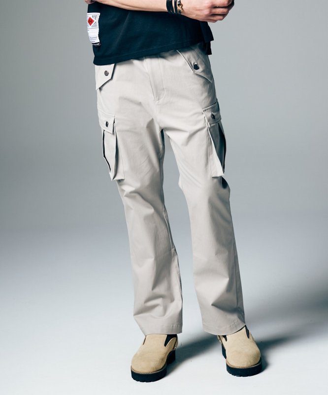 画像7: 【glamb 2026 Summer先行予約】glamb グラム / Sarrouel Flare Cargo Pants (2色展開) (7)