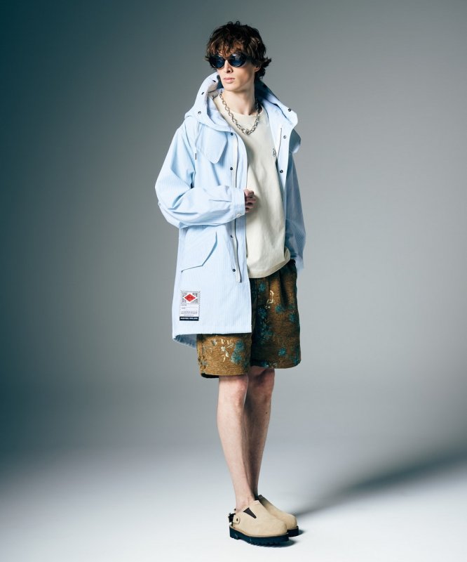 画像21: 【glamb 2026 Summer先行予約】glamb グラム / High Neck Shirt Mods Coat (3色展開) (21)