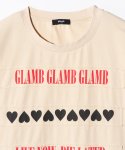 画像3: 【glamb 2026 Summer先行予約】glamb グラム / Skull Heart T-Shirt (2色展開) (3)