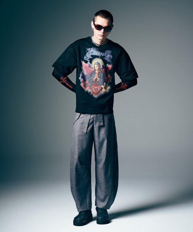 画像16: 【glamb 2026 Summer先行予約】glamb グラム / Grunge Mother T-Shirt (3色展開) (16)