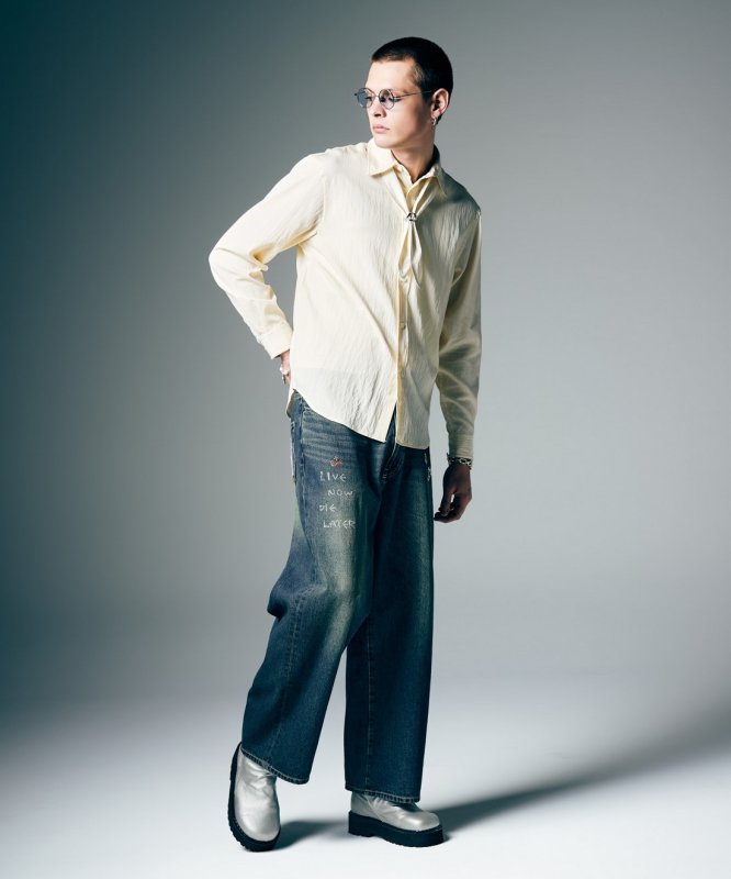 画像19: 【glamb 2026 Summer先行予約】glamb グラム / Studs Line Shirt (3色展開) (19)