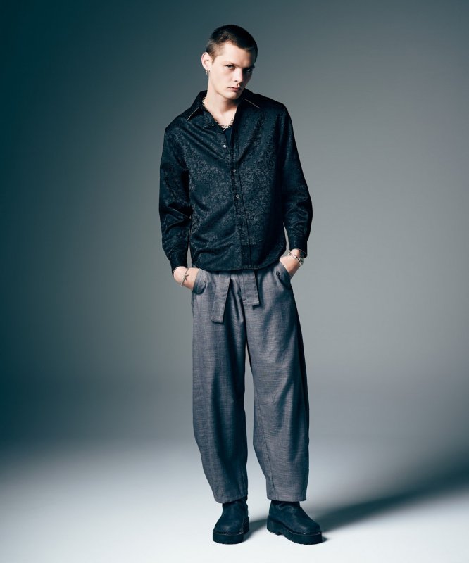 画像21: 【glamb 2026 Summer先行予約】glamb グラム / Studs Line Shirt (3色展開) (21)