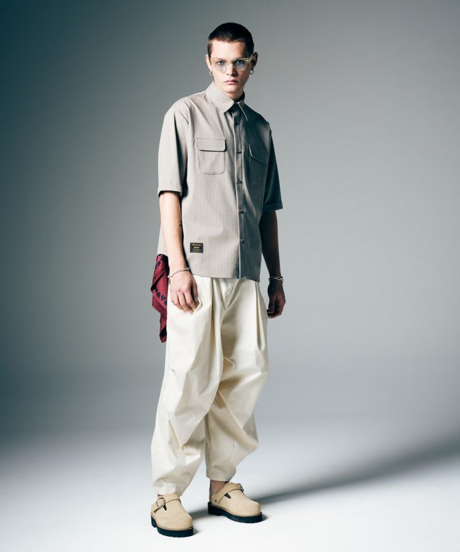 画像16: 【glamb 2026 Summer先行予約】glamb グラム / Oversize Work Shirt (3色展開) (16)