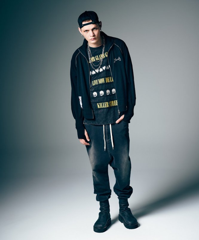 画像12: 【glamb 2026 Summer先行予約】glamb グラム / Knit Track Jacket (2色展開) (12)