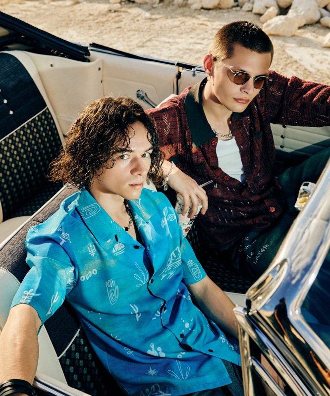 画像18: 【glamb 2026 Summer先行予約】glamb グラム / Abstract Hawaiian Shirt (2色展開) (18)