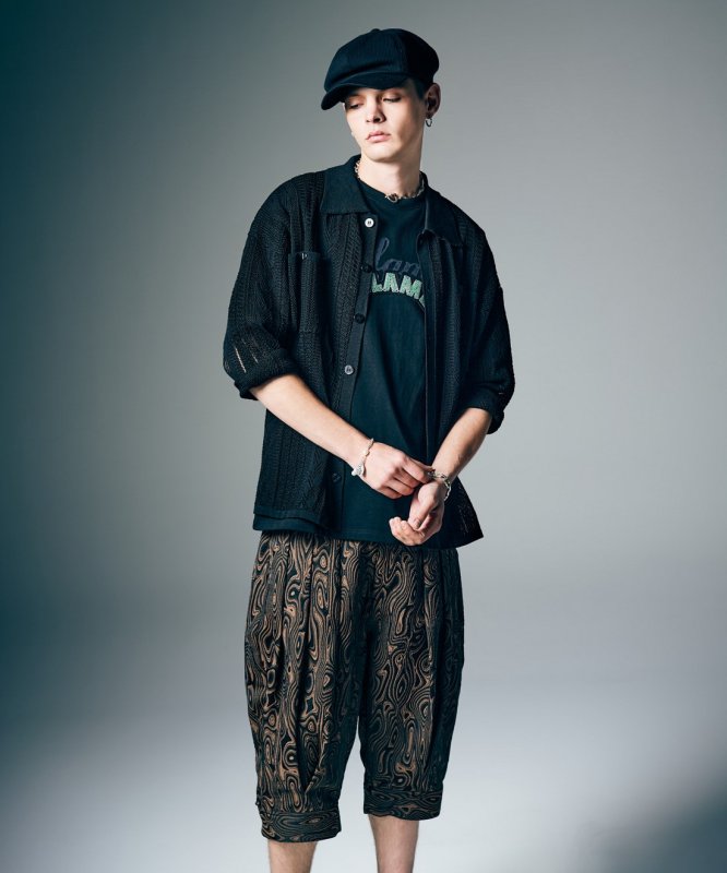 画像14: 【glamb 2026 Summer先行予約】glamb グラム / Openwork Knit Shirt (2色展開) (14)