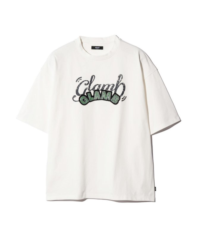 画像2: 【glamb 2026 Summer先行予約】glamb グラム / Glitter Logo T-Shirt (2色展開) (2)
