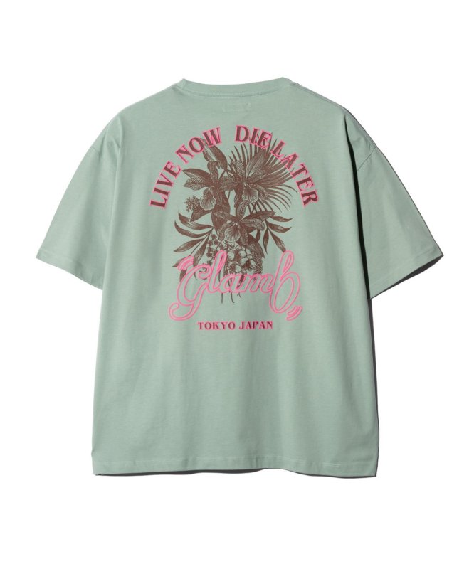 画像4: 【glamb 2026 Summer先行予約】glamb グラム / Spin Logo Surf T-Shirt (2色展開) (4)