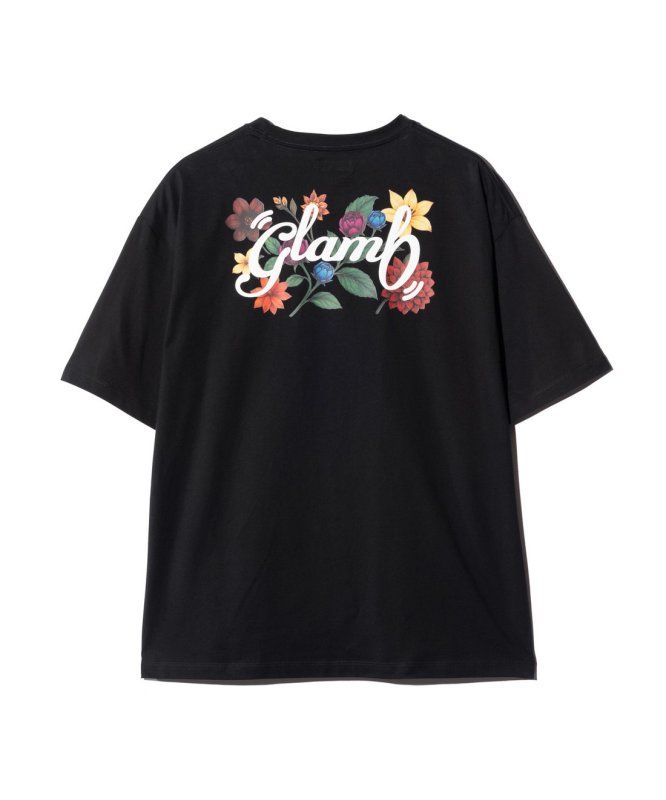 画像4: 【glamb 2026 Summer先行予約】glamb グラム / Floral Spin Logo T-Shirt (2色展開) (4)
