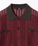 画像3: 【glamb 2026 Summer先行予約】glamb グラム / Openwork Knit Shirt (2色展開) (3)