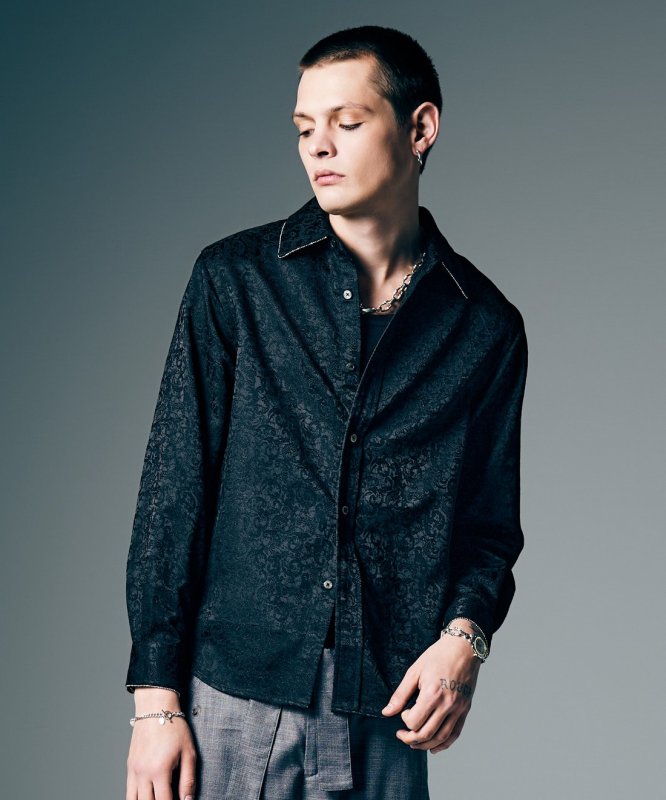 画像16: 【glamb 2026 Summer先行予約】glamb グラム / Studs Line Shirt (3色展開) (16)