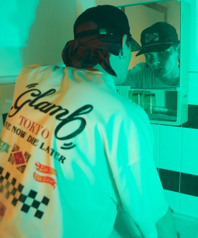 画像14: 【glamb 2026 Summer先行予約】glamb グラム / Good Luck Mesh T-Shirt (2色展開) (14)