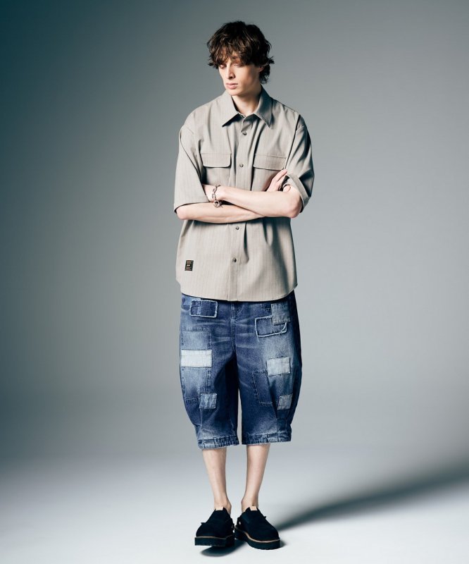 画像14: 【glamb 2026 Summer先行予約】glamb グラム / Unplugged Cropped Denim (2色展開) (14)