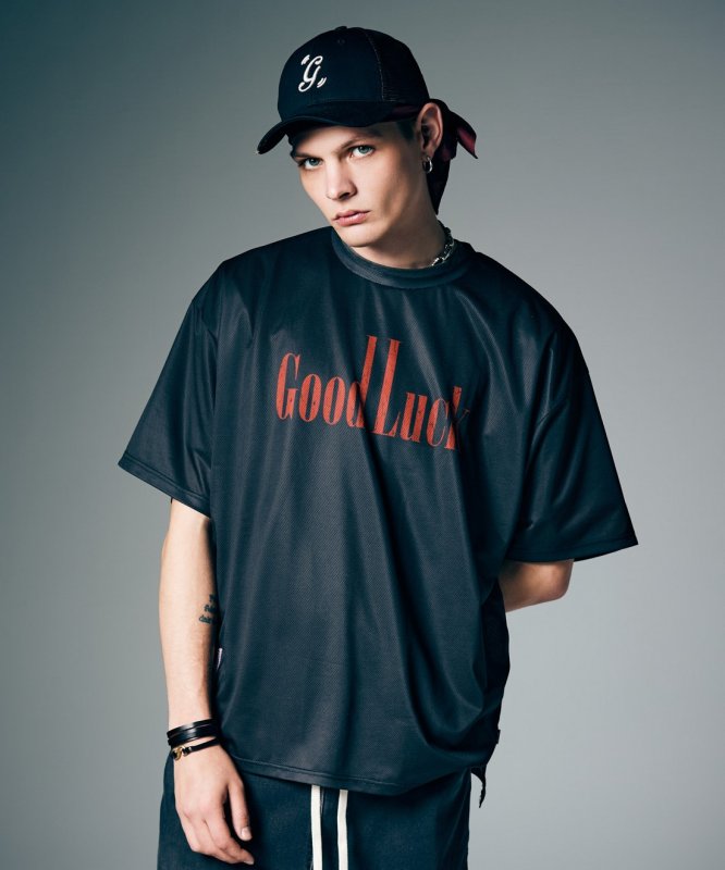 画像10: 【glamb 2026 Summer先行予約】glamb グラム / Good Luck Mesh T-Shirt (2色展開) (10)