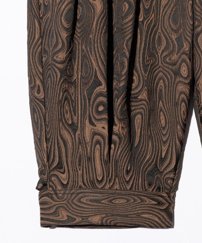 画像4: 【glamb 2026 Summer先行予約】glamb グラム / Marble Pleats Cropped Pants (2色展開) (4)