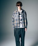 画像13: 【glamb 2026 Summer先行予約】glamb グラム / Grunge Stain Check Shirt (2色展開) (13)