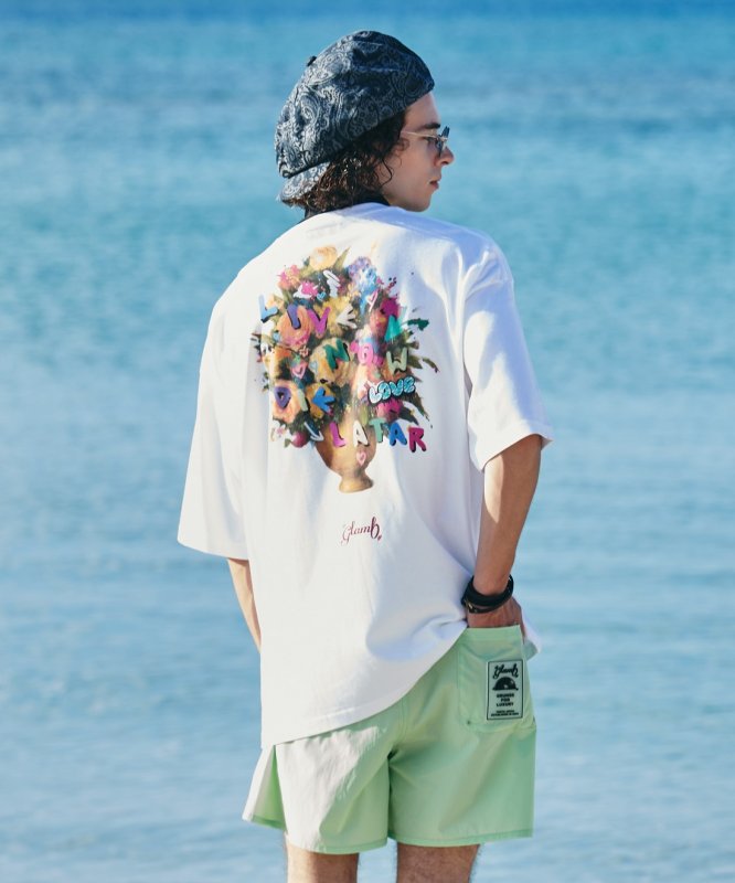 画像15: 【glamb 2026 Summer先行予約】glamb グラム / Flower Graffiti T-Shirt (2色展開) (15)
