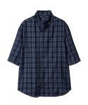 画像2: 【glamb 2026 Summer先行予約】glamb グラム / Stand Collar Check Shirt (2色展開) (2)