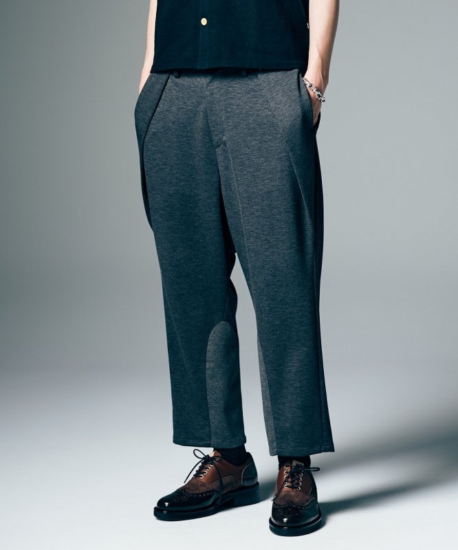 画像9: 【glamb 2026 Summer先行予約】glamb グラム / Waist Tuck Cropped Pants (2色展開) (9)