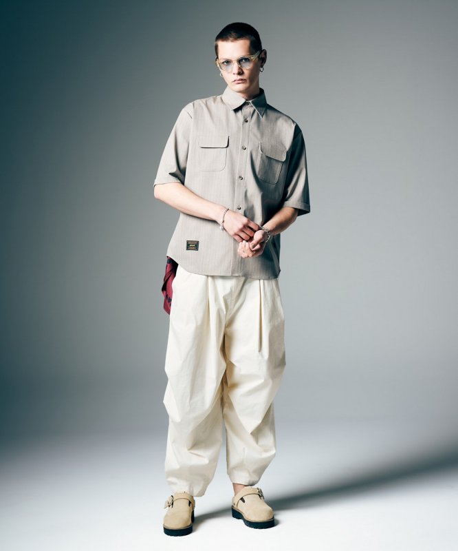 画像16: 【glamb 2026 Summer先行予約】glamb グラム / Knee Tuck Color Pants (3色展開) (16)