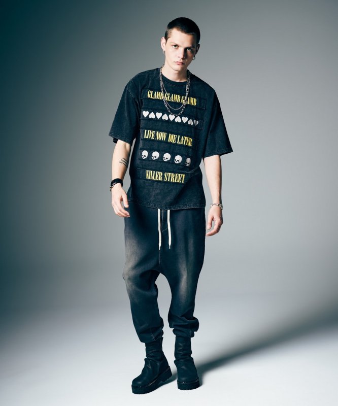 画像9: 【glamb 2026 Summer先行予約】glamb グラム / Skull Heart T-Shirt (2色展開) (9)