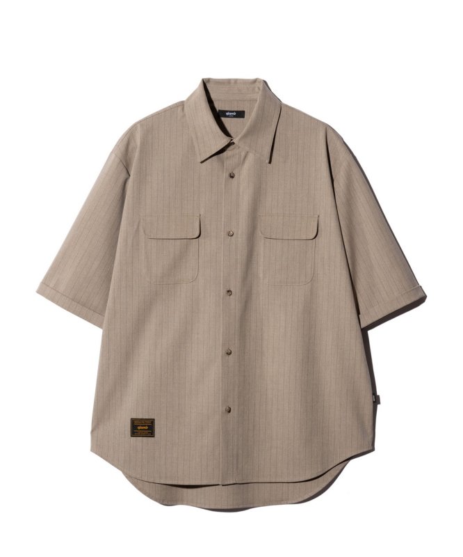 画像2: 【glamb 2026 Summer先行予約】glamb グラム / Oversize Work Shirt (3色展開) (2)